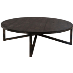 Elegant Glass-Top Coffee Table