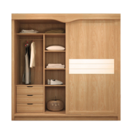 Sleek Modern 3-Door Wardrobe